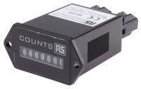 896-7043 RS PRO Impulse Counter, 7 Digit, 10Hz, 24 V dc