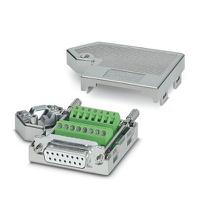 2761596 Phoenix Contact SUBCON 15/F-SH 15 Way Right Angle Cable Mount D-sub Connector Socket, 2.77mm Pitch