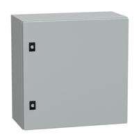 nsycrn55250 Schneider Electric Spacial CRN Series Steel Wall Box, IP66, 500 mm x 500 mm x 250mm