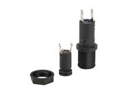 31010020 Schurter 16A Panel Mount Fuse Holder for 5 x 20mm Fuse, 1P, 250V ac