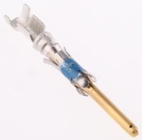 1-66099-4 TE Connectivity Type III+ Series Male Crimp Terminal, 18AWG Min, 16AWG Max
