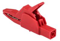 972405101 Hirschmann Test & Measurement Crocodile Clip 4 mm Connection, Brass Contact, 32A, Red