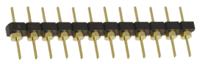 bbl-112-g-e Samtec BBL Series Straight Through Hole Pin Header, 12 Contact(s), 2.54 mm Pitch, 1 Row, Unshrouded