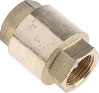 486-148 RS PRO Brass Single Check Valve, BSPP 1/2in, 12 bar