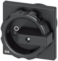 3ld9344-2c Siemens Black Rotary Handle, SENTRON Series