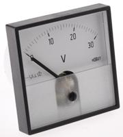 pd721mcs30v2-001 HOBUT Analogue Voltmeter DC, 56 (Dia.) mm
