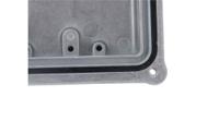 rnd-455-00599 1-Avel RND Series Clear Aluminium Alloy Enclosure, IP67, Natural Lid, 142 x 202 x 55mm