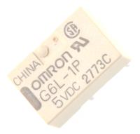 g6l-1p-5dc Omron PCB Mount Signal Relay, 5V dc Coil, 1A Switching Current, SPST