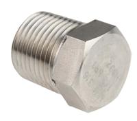 222-6591 RS PRO Stainless Steel Pipe Fitting Hexagon Plug, Male NPT 1/2in