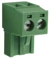 144-4049 RS PRO, 5mm Pitch, 2 Way, , Pluggable Terminal Block, Plug, Through Hole, Screw Termination