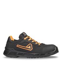 ibis-avav201-44 AIMONT IBIS AVAV201 Unisex Black, Green Aluminium Toe Capped Safety Trainers, UK 10, EU 44