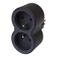 049432 Legrand French / German Multi Outlet Plug, 16A, Plug-In
