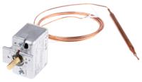 6020210001-027-000-25-2000-40-10-00-00-000-00-6 Jumo Capillary Thermostat, +150°C Max, SPST, Automatic Reset, Panel Mount