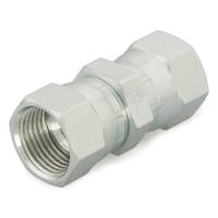 10-hx6-s Parker Straight Female 37° JIC Flare Swivel to Female 37° JIC Flare Swivel, 10 HX6-S