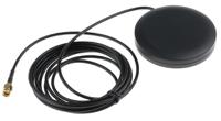 alpha1525msmamss26 Siretta ALPHA15/2.5M/SMAM/S/S/26 Puck Antenna with SMA Connector, 2G (GSM/GPRS), 3G (UTMS)