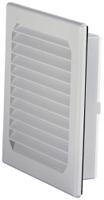 8mr6400-5gv25 Siemens Grey Plastic Vent Grille, Parallel Slat, 148 x 148mm