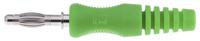 1701122-05rs Schutzinger Green Male Banana Plug, 4 mm Connector, 16A, 50V, Nickel Plating