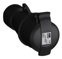 2cma103592r1000 Amphenol Industrial, 2CMA1 IP44 Red 3P+N+E Industrial Power Socket, Rated At 32A, 415 V