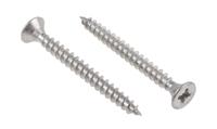 144-3514 RS PRO Pozidriv Countersunk Stainless Steel Wood Screw, A2 304, 6mm Thread, 60mm Length