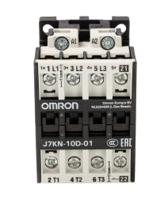j7kn-10d-01-24 Omron Contactor, 24 V ac Coil, 3-Pole, 10 A, 4 kW, 1NC