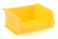 484-3823 RS PRO PP Storage Bin, 90mm x 100mm x 50mm, Yellow