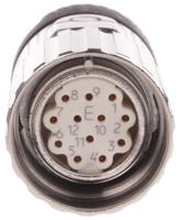 8000050120000 Kubler Circular Connector, 12 Contacts, Cable, M23 Connector, Socket, Female, IP67