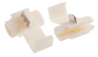 510-8755 RS PRO Tap Splice Connector, White, Insulated 18 → 14 AWG