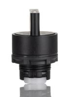 265-7650 RS PRO 3 Position Selector Switch Head, 22.5mm Cutout, Black Handle