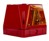 7021111ful-0032x Eaton Amber Sounder Beacon, 18 → 30 V dc, IP66, Wall Mount, 110dB at 1 Metre