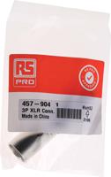 457-904 RS PRO Cable Mount XLR Connector, Male, 250 V ac, 3 Way, Silver Plating