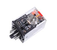 mks2pin-24vac Omron Plug In Latching Power Relay, 24V ac Coil, 10A Switching Current, DPDT