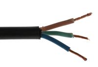 863-4014 RS PRO TRS 1.5 mm² 3 Core Power Cable, H05RR-F, Black CPE, 100m