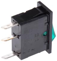 c5503aanaf Arcolectric (Bulgin) Ltd Illuminated SPST, On-Off Rocker Switch Panel Mount