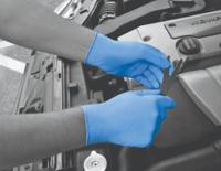 gl8904 Polyco Healthline Blue Powder-Free Nitrile Disposable Gloves, 100 per Pack