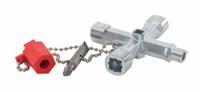 237-3435 RS PRO Diecast Zinc 12-way Cross Wrench, 65x65 mm Capacity