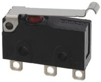 d2sw-01l3h Omron Simulated Roller Lever Micro Switch, Solder Terminal, 100 mA @ 30 V dc, SPDT, IP67