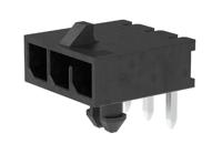215760-1004 Molex Micro-Fit Series Right Angle Through Hole PCB Header, 4 Contact(s), 3 mm Pitch, 1 Row, Shrouded