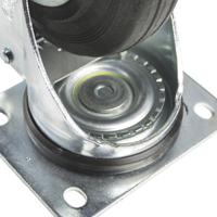 s501873 LAG Braked Swivel Castor Wheel, 230kg Capacity, 200mm Wheel