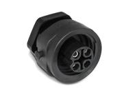 c01610n00300012 Amphenol Industrial Circular Connector, 3 Contacts, Panel, Standard Connector, Socket, Female, IP67, Ecomate M Series