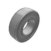 6205-2rshc4 SKF 6205-2RSH/C4 1 Row Ball Bearing - 25 mm ID, 52 mm OD