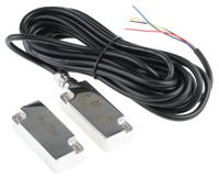 136006 IDEM WMR Series Magnetic Non-Contact Safety Switch, 250V ac, 316 Stainless Steel Housing, 2NC, 5m Cable