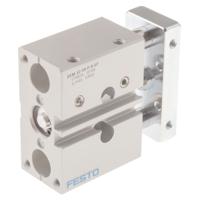 dfm-12-10-p-a-gf Festo Pneumatic Guided Cylinder - 170824, 12mm Bore, 10mm Stroke, DFM Series, Double Acting