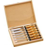 b-607-c6 SAM 6 Piece Steel Wood Chisel, 23.2 Blade Width