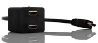 768-4191 RS PRO, 30cm Male HDMI to Female HDMI x 2