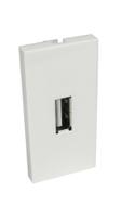 286-2979 RS PRO 25 mm 1 Way Female USB Type A Audio & Video Faceplate