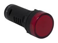 909-2516 RS PRO, Panel Mount Red LED Pilot Light, 22mm Cutout, IP65, Round, 120V ac/dc