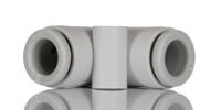 kq2l06-00a SMC KQ2 Series Elbow Tube-toTube Adaptor, Push In 6 mm to Push In 6 mm, Tube-to-Tube Connection Style