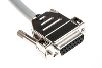 2302094 Phoenix Contact Male 15 Pin D-sub to Female 15 Pin D-sub Serial Cable, 3m