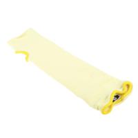 7550 Polyco Healthline Touchstone Yellow Reusable Kevlar Arm Protector for Cut Resistant Use, 14in Length, One size