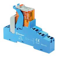 4cp182300060spa Finder 4C Series Interface Relay, DIN Rail Mount, 230V ac Coil, SPDT, 1-Pole, 10A Load